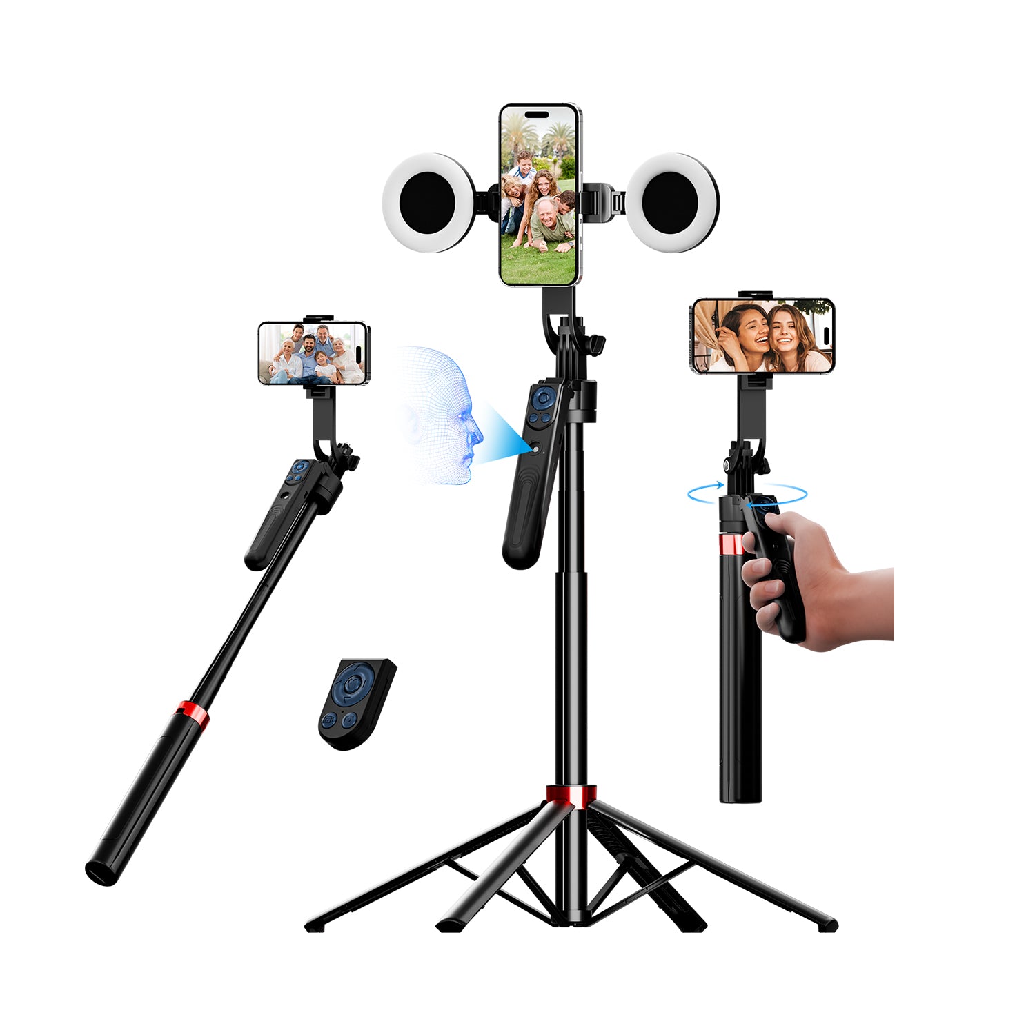 Old Shark T13 Auto Face Tracking Tripod
