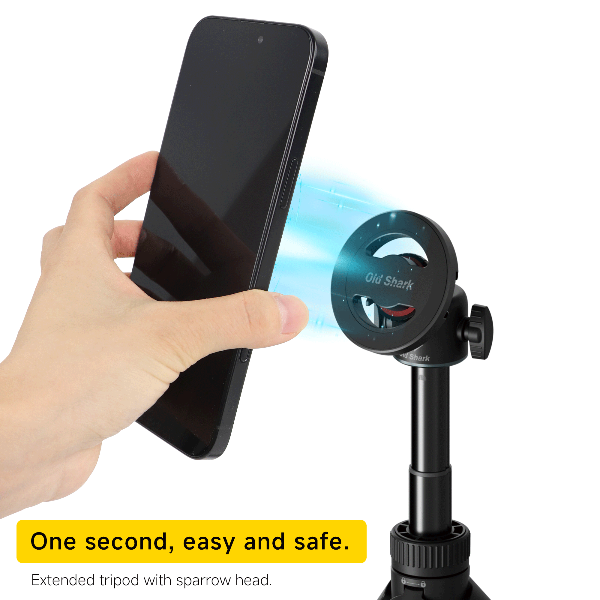 Old Shark T21 Magnetic Phone Tripod Mount
