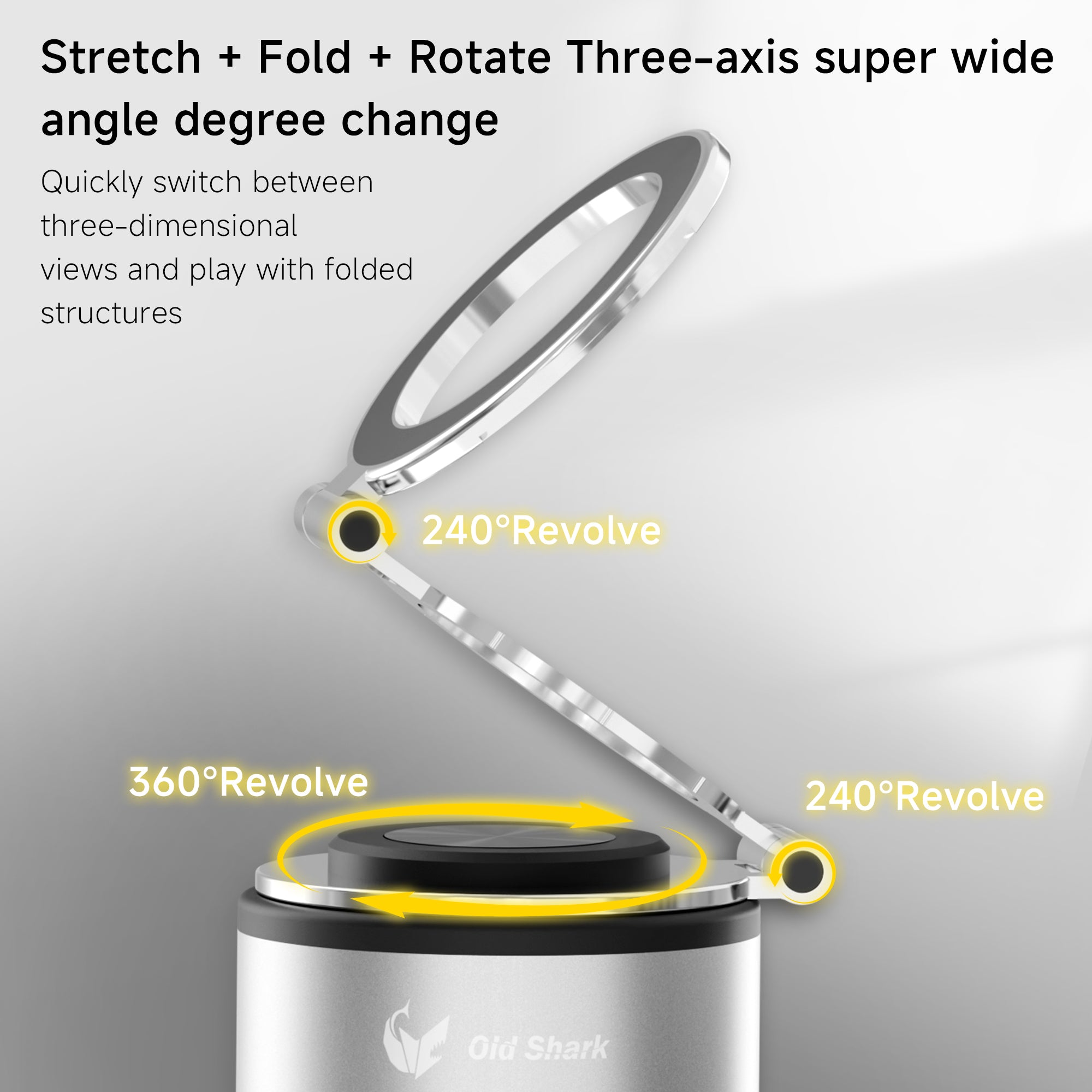 Old Shark T28 Vacuum Suction Cup-Silver