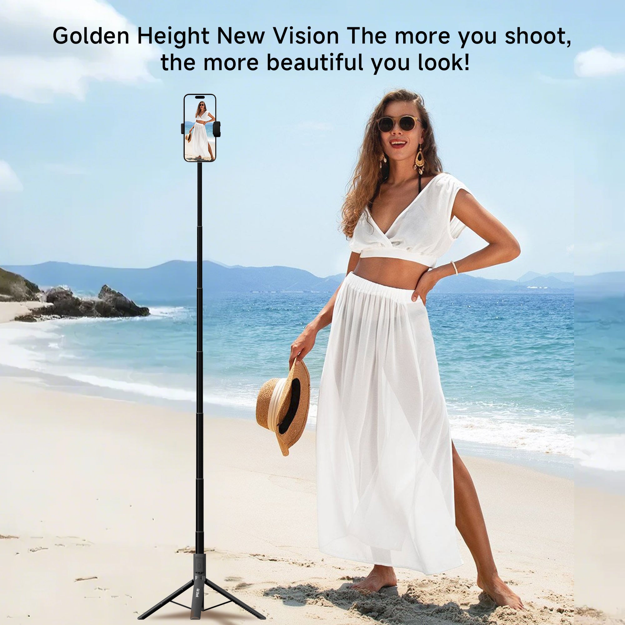 Old Shark T27 Magnetic Selfie Stick Tripod
