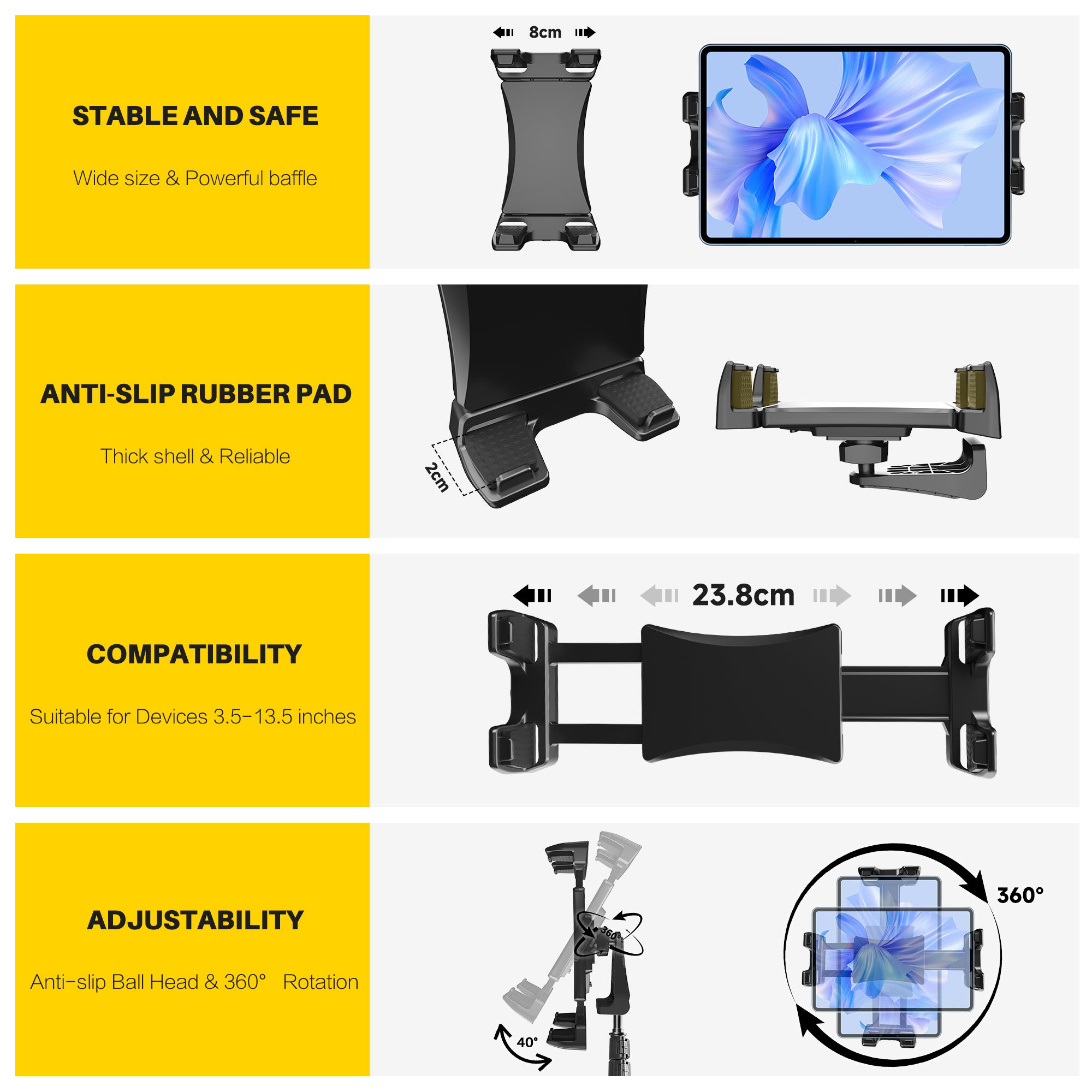 Old Shark T63 Tablet Tripod Mount