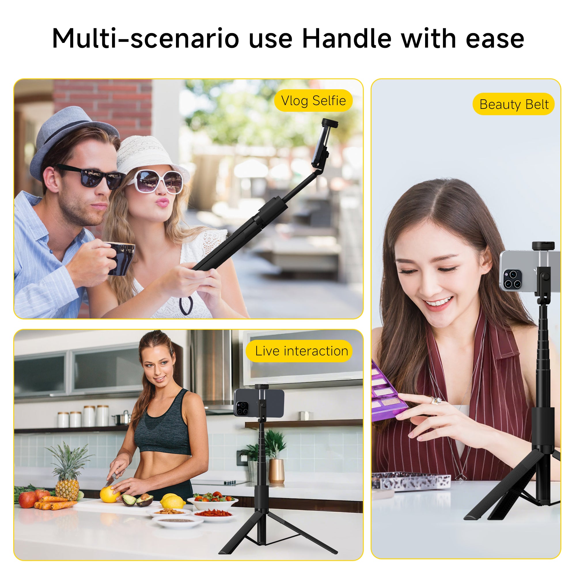 Old Shark T27 Magnetic Selfie Stick Tripod