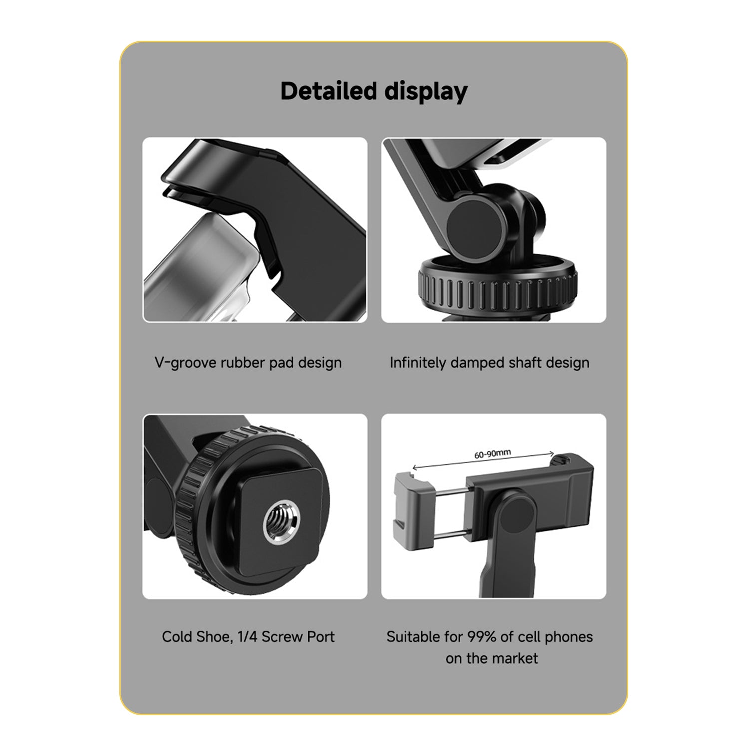Old Shark T25 Cell Phone Tripod Mount