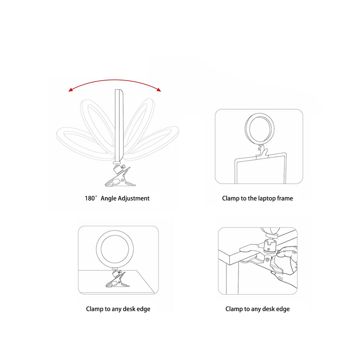 Clip Ring Light
