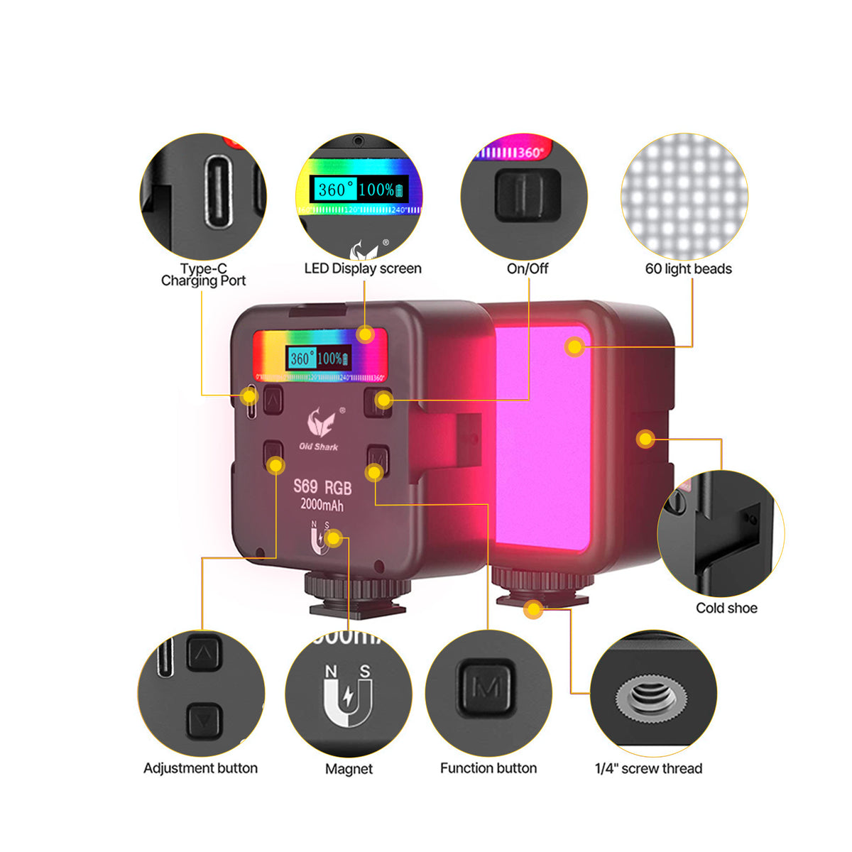 RGB Camera Light