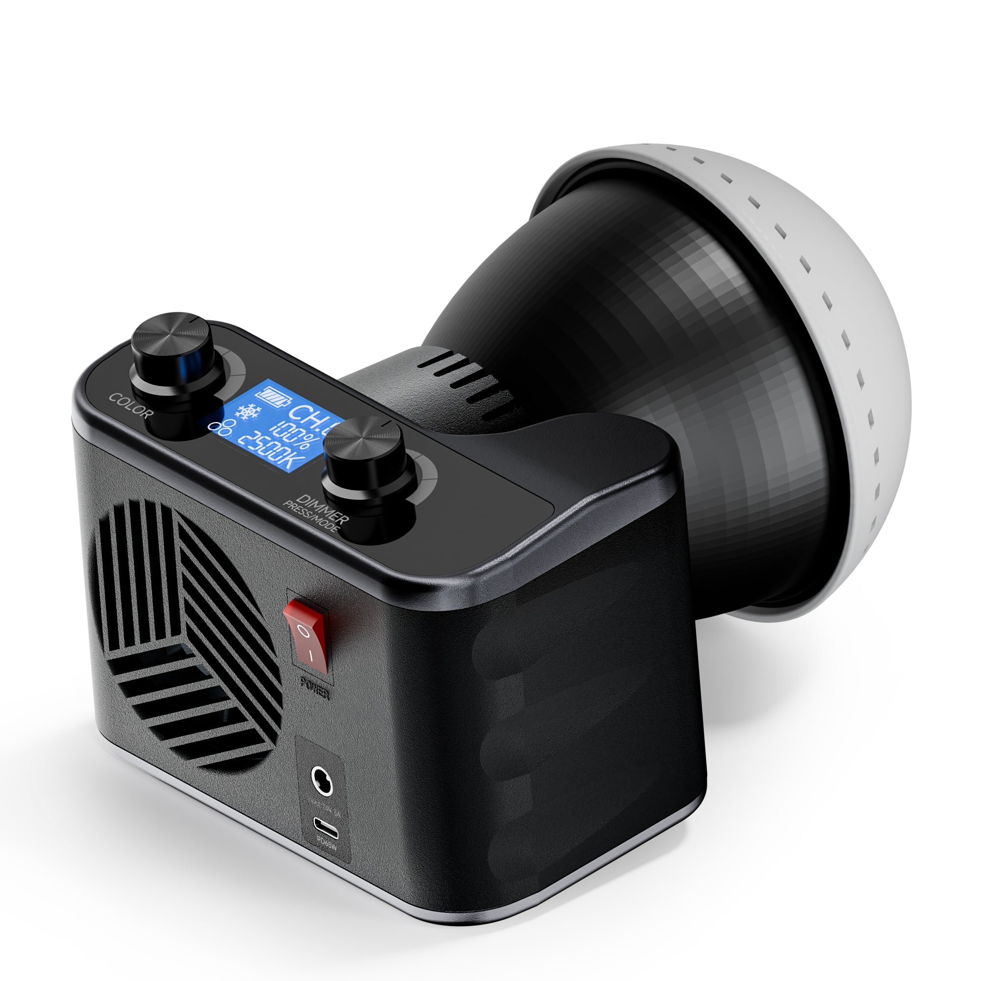 Old Shark S60 Portable 60W LED Video Studio Light