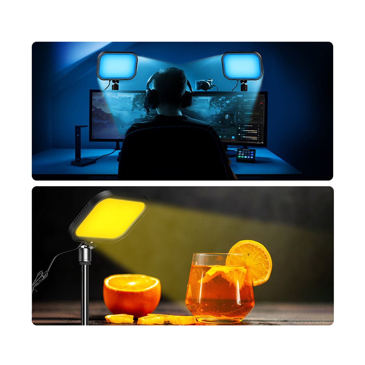 Dual Desktop Fill Light