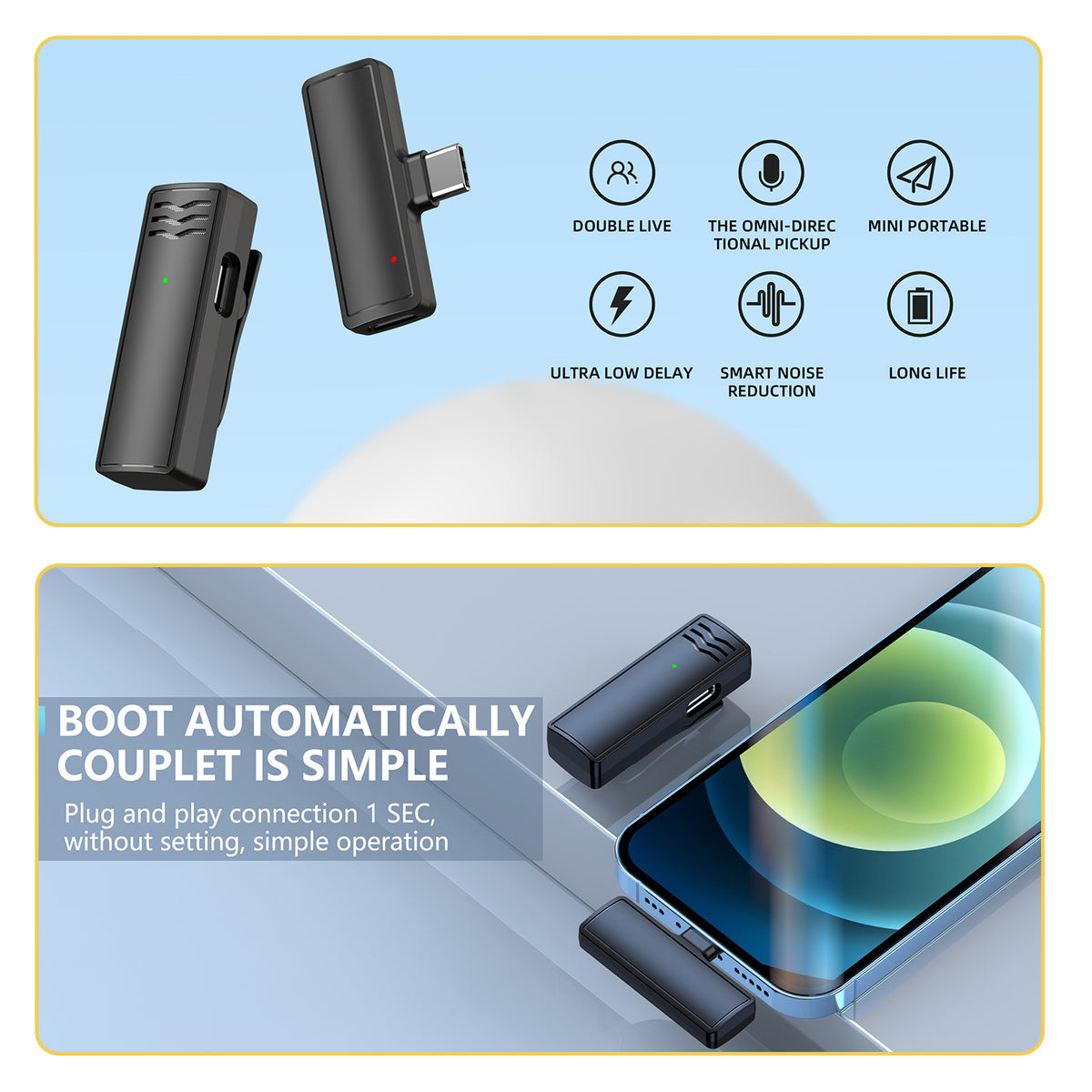 Wireless Lapel Microphone
