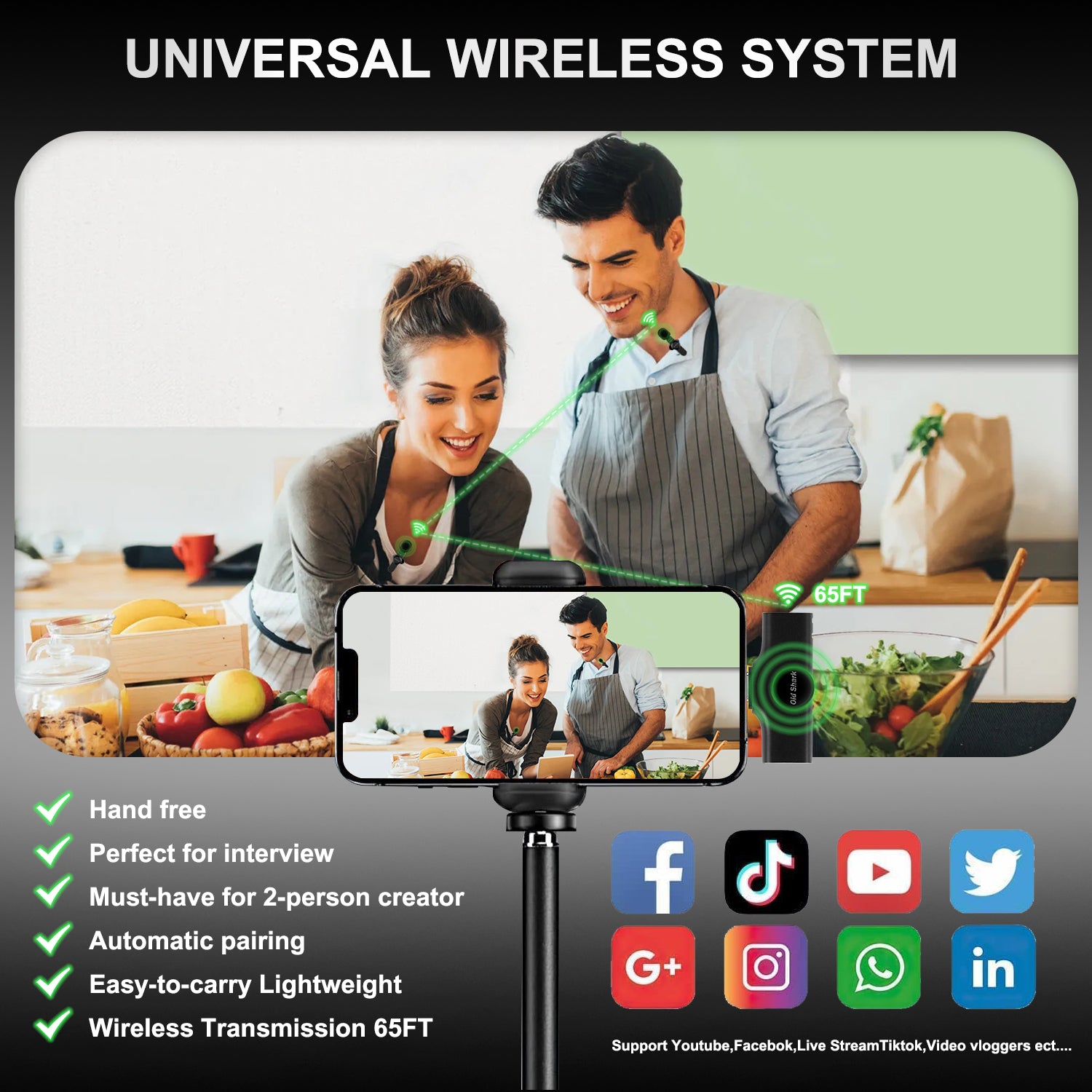 Wireless Lavalier Microphone