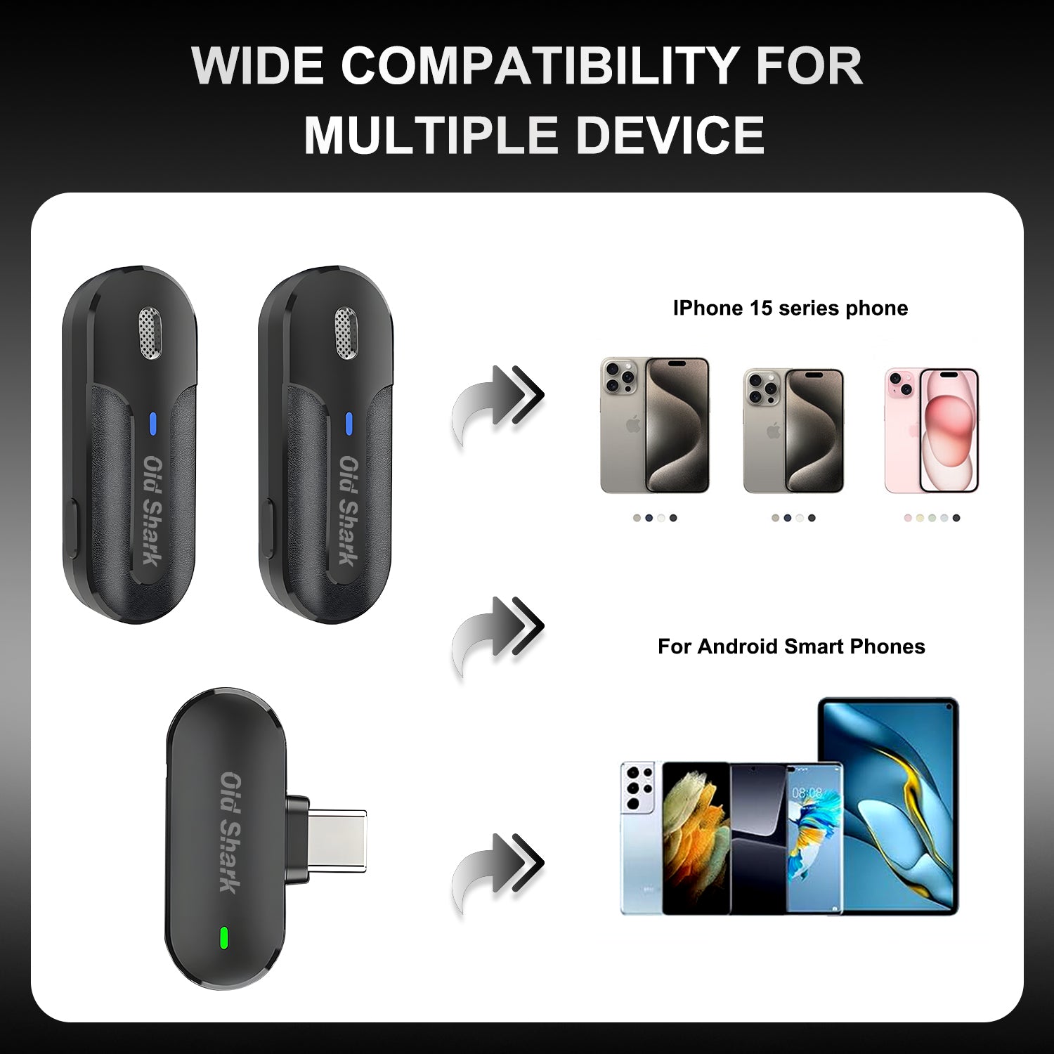 OLDSHARK Wireless Earphone