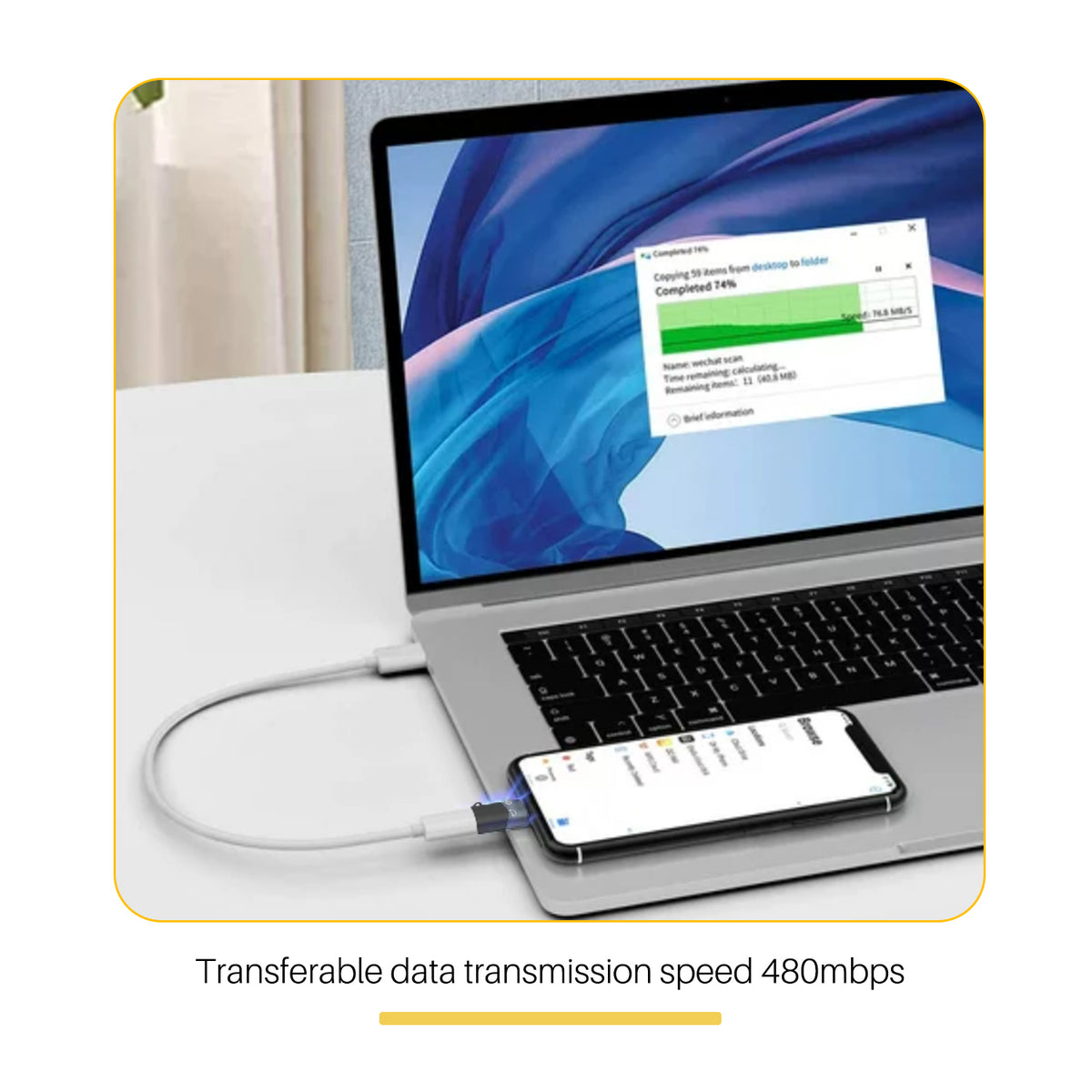 Type C to Lightning Adaptor