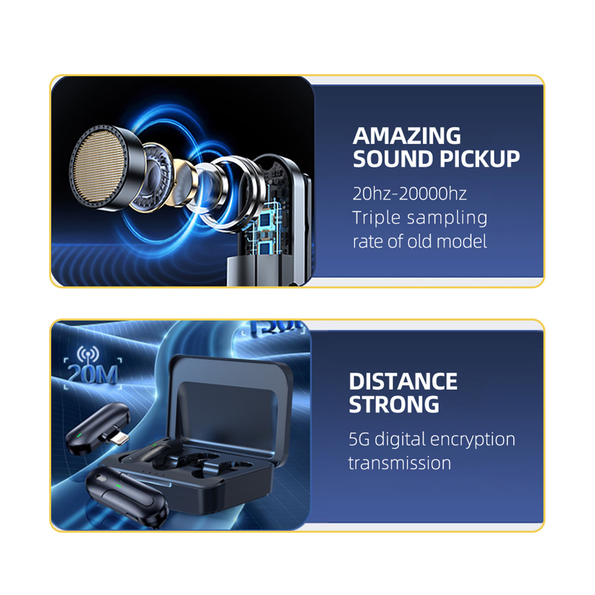 Wireless Lapel Microphone System