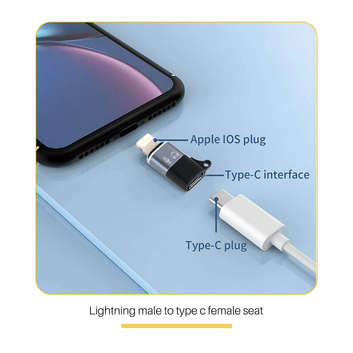 Type C to Lightning Adaptor