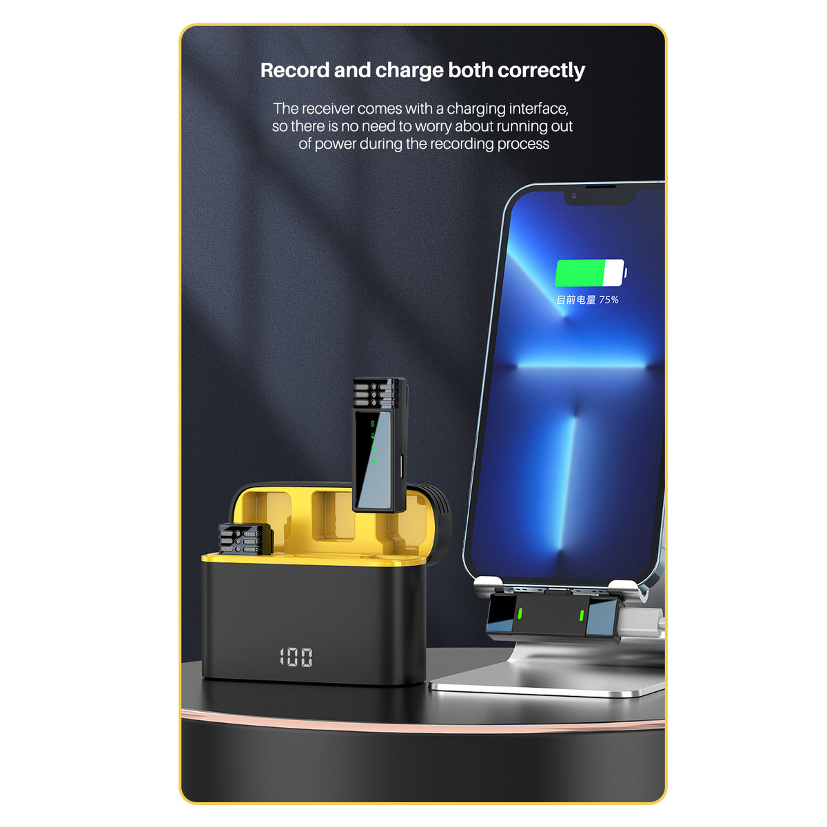 Wireless Lapel Microphone System