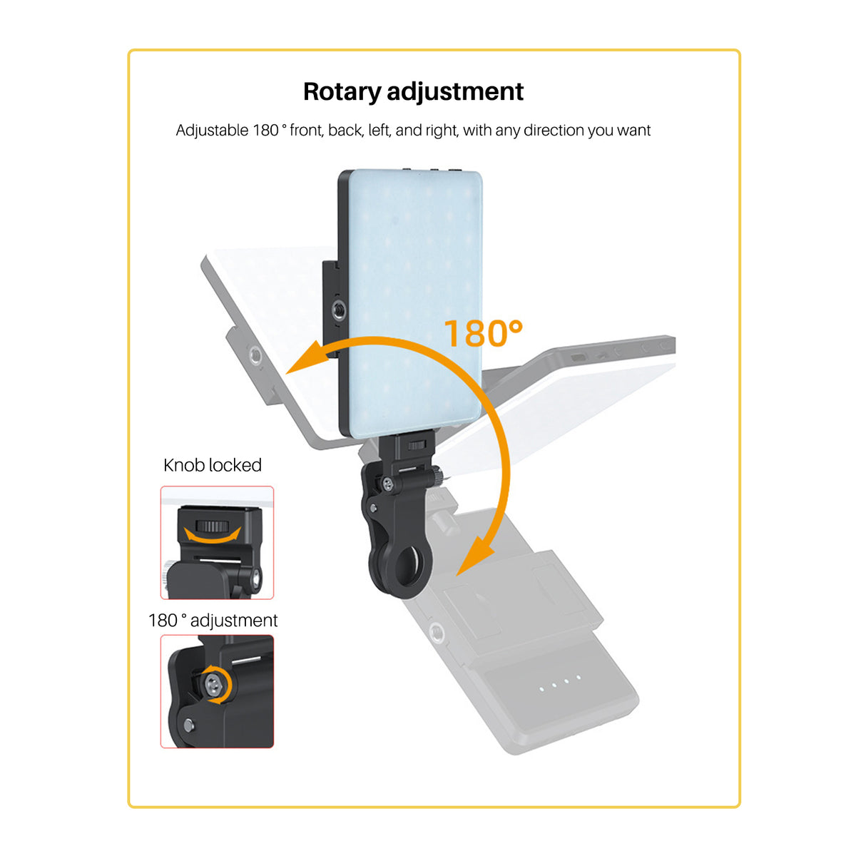 Portable Clip Fill Light