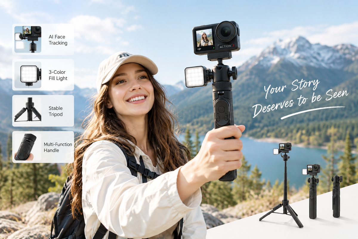How to Choose the Right Tripod for DJI Osmo Action