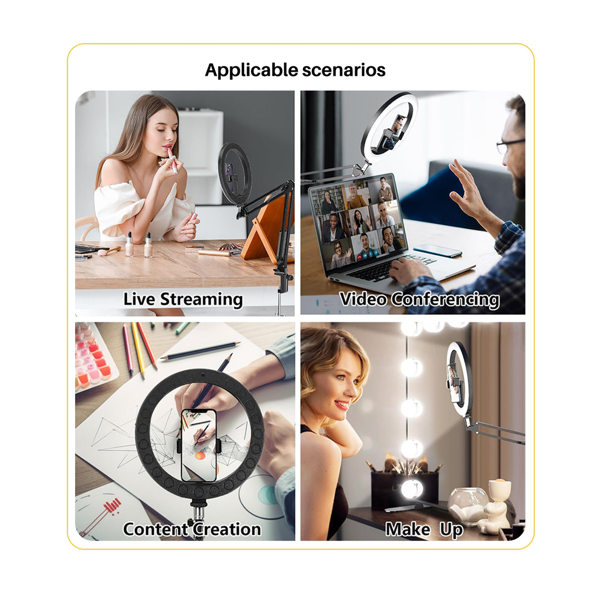 Overhead RGB Ring Light